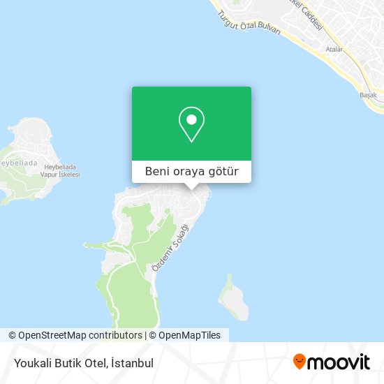 Youkali Butik Otel harita