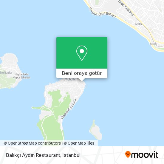 Balıkçı Aydın Restaurant harita