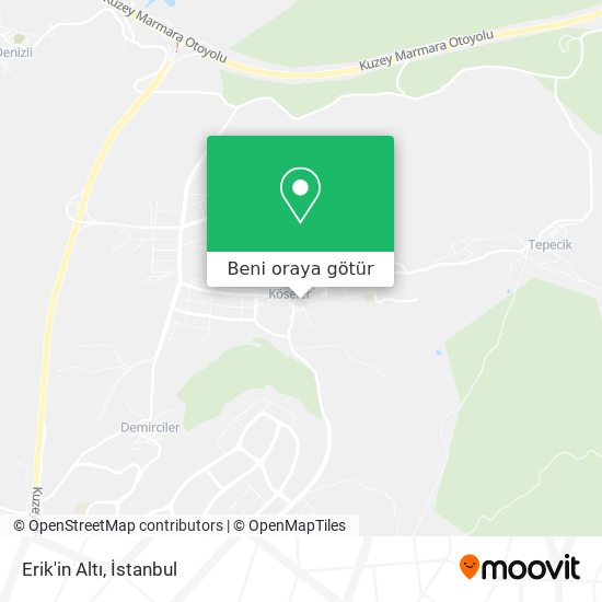 Erik'in Altı harita