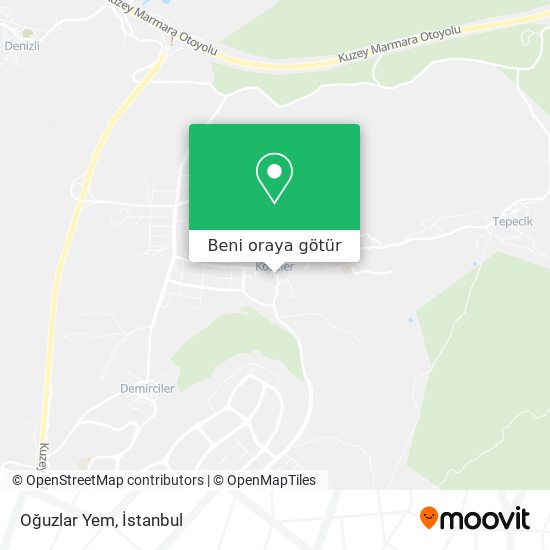 Oğuzlar Yem harita