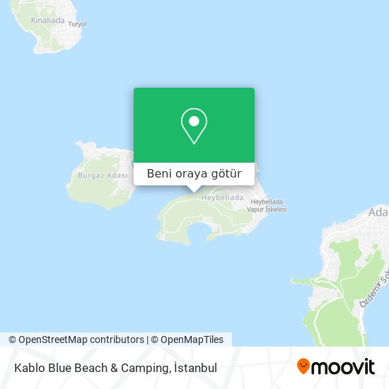 Kablo Blue Beach & Camping harita