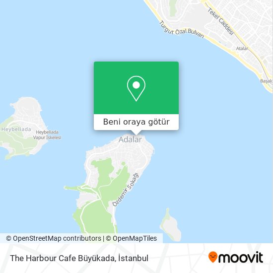 The Harbour Cafe Büyükada harita