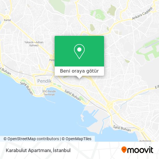 Karabulut Apartmanı harita