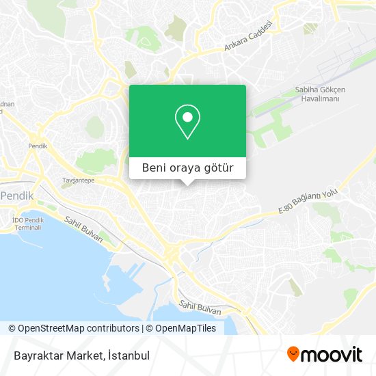 Bayraktar Market harita