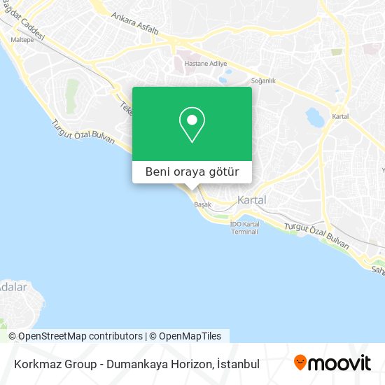 Korkmaz Group - Dumankaya Horizon harita