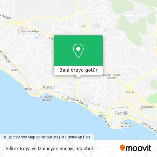 Silitex Boya ve İzolasyon Sanayi harita