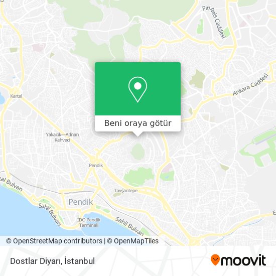 Dostlar Diyarı harita