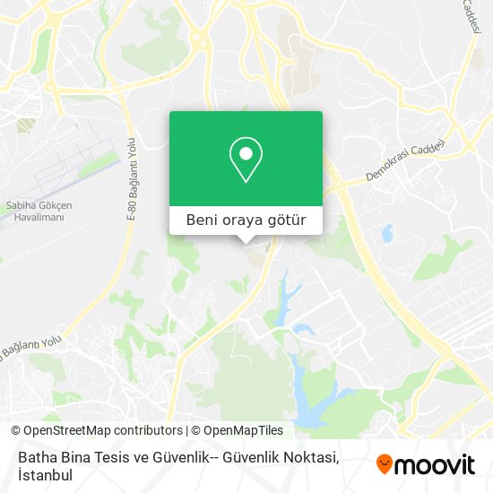 Batha Bina Tesis ve Güvenlik-- Güvenlik Noktasi harita