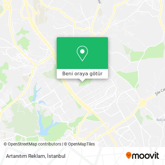 Artanıtım Reklam harita