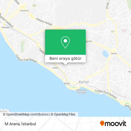 M Arena harita