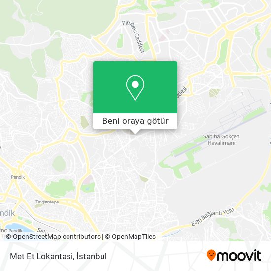 Met Et Lokantasi harita