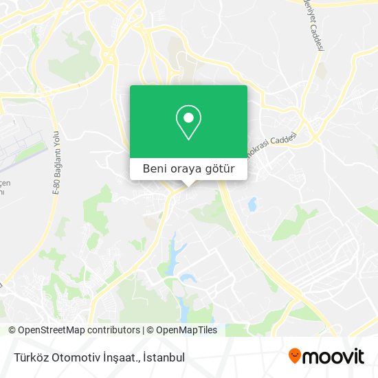 Türköz Otomotiv İnşaat. harita
