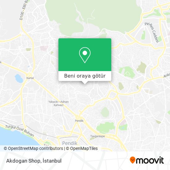 Akdogan Shop harita