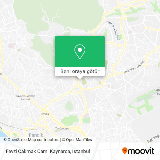 Fevzi Çakmak Cami Kaynarca harita