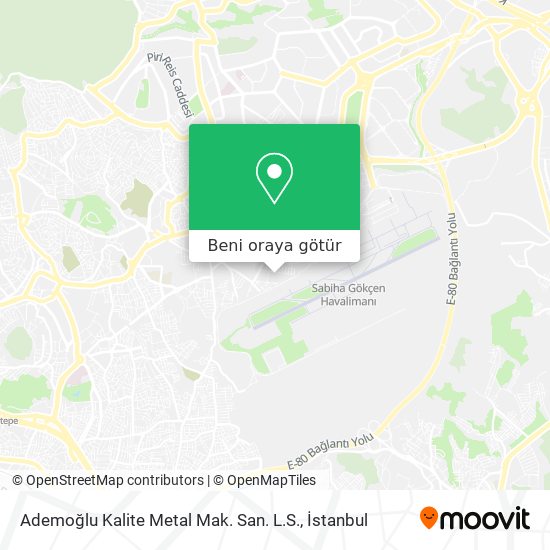 Ademoğlu Kalite Metal Mak. San. L.S. harita
