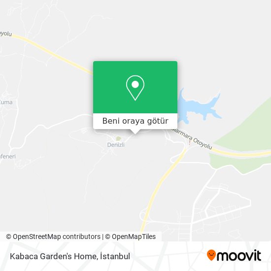 Kabaca Garden's Home harita