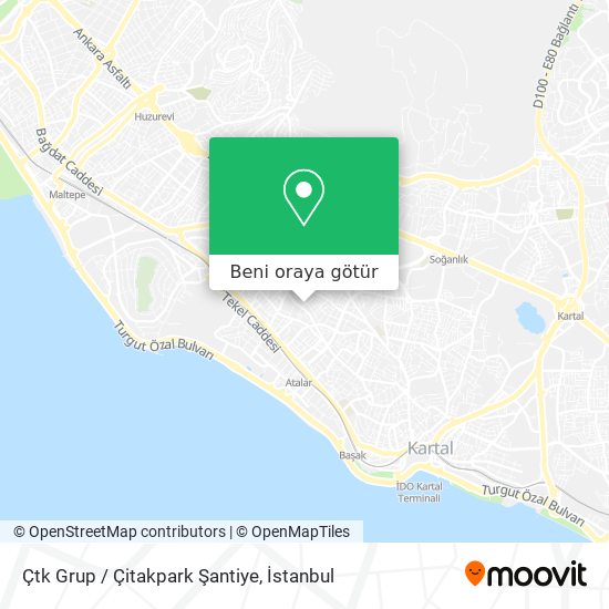 Çtk Grup / Çitakpark Şantiye harita