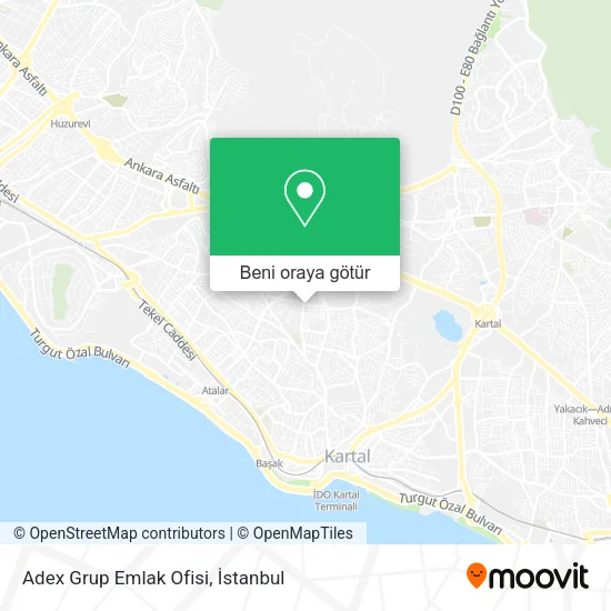 Adex Grup Emlak Ofisi harita