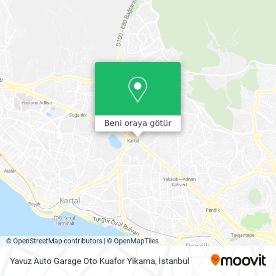 Yavuz Auto Garage Oto Kuafor Yikama harita