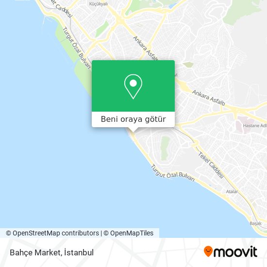 Bahçe Market harita