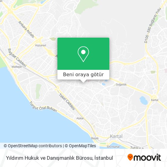 Yıldırım Hukuk ve Danışmanlık Bürosu harita