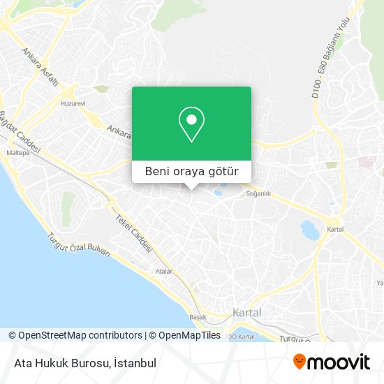 Ata Hukuk Burosu harita