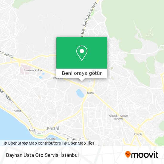 Bayhan Usta Oto Servis harita