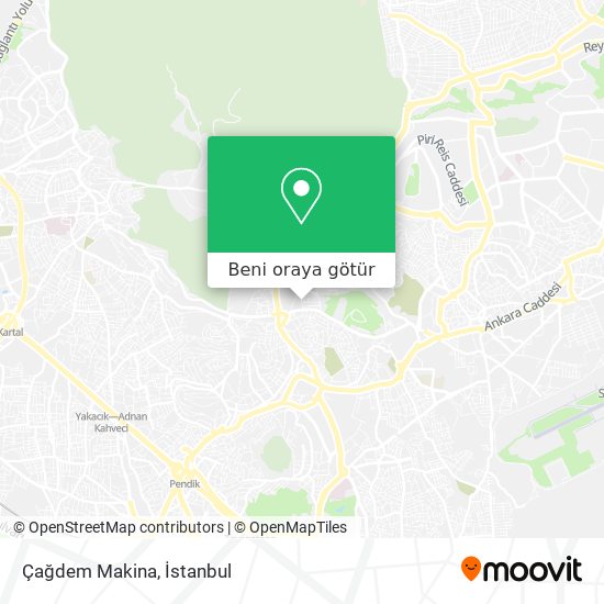 Çağdem Makina harita