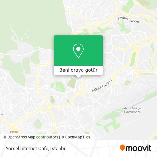 Yorsel İnternet Cafe harita