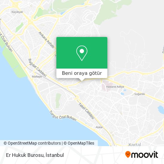 Er Hukuk Burosu harita
