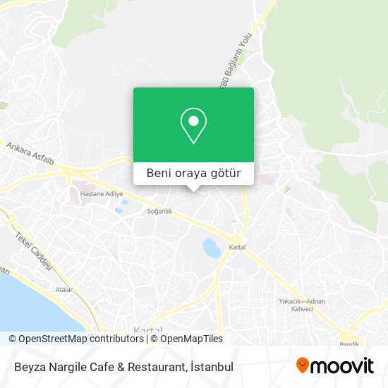 Beyza Nargile Cafe & Restaurant harita