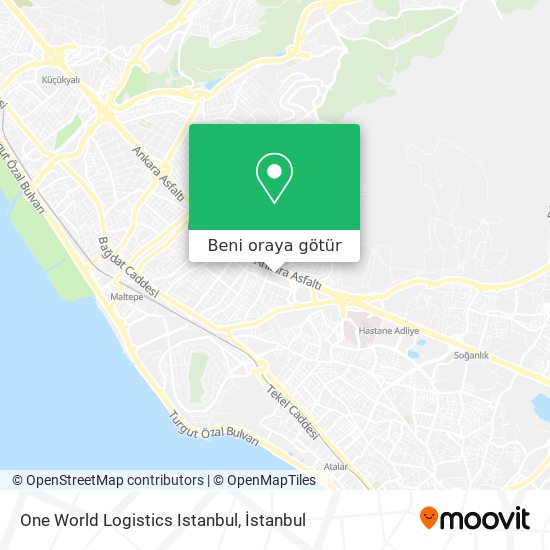 One World Logistics Istanbul harita