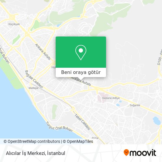 Alıcılar İş Merkezi harita