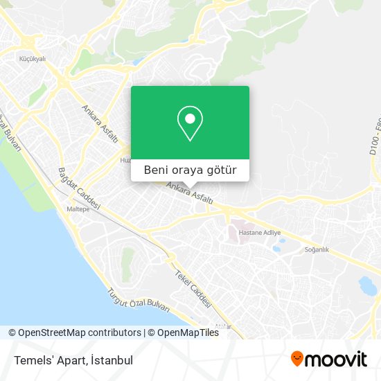 Temels' Apart harita