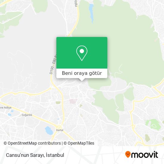 Cansu'nun Sarayı harita