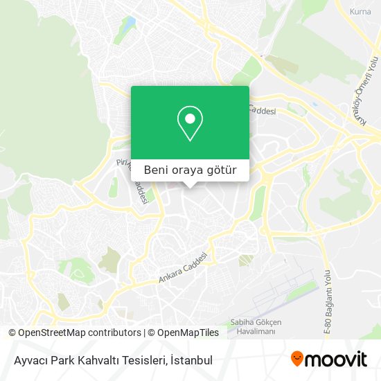 Ayvacı Park Kahvaltı Tesisleri harita