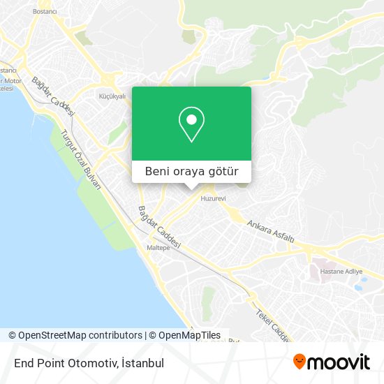End Point Otomotiv harita
