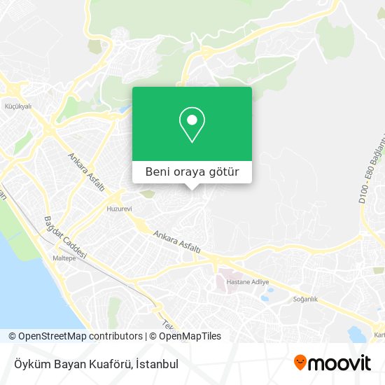 Öyküm Bayan Kuaförü harita