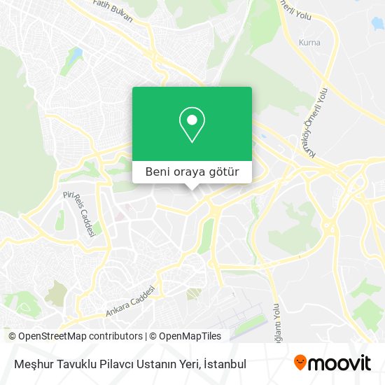 Meşhur Tavuklu Pilavcı Ustanın Yeri harita
