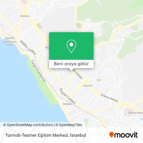 Türmob-Tesmer Eğiitim Merkezi harita