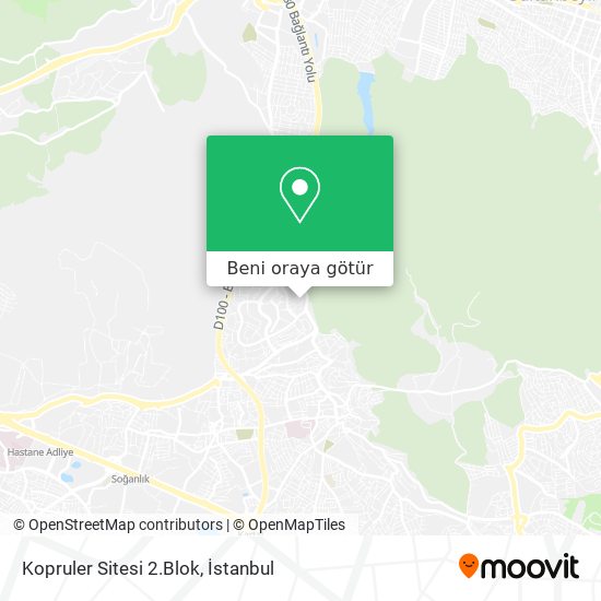 Kopruler Sitesi 2.Blok harita