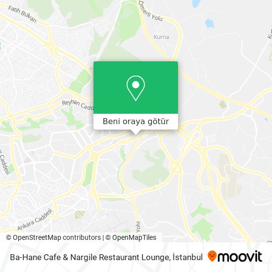 Ba-Hane Cafe & Nargile Restaurant Lounge harita