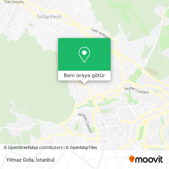 Yılmaz Gıda harita