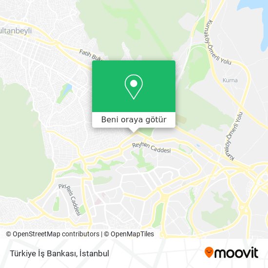 Türkiye İş Bankası harita