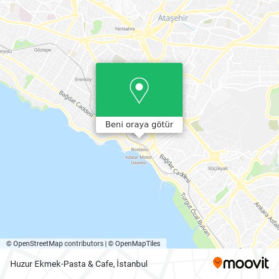 Huzur Ekmek-Pasta & Cafe harita