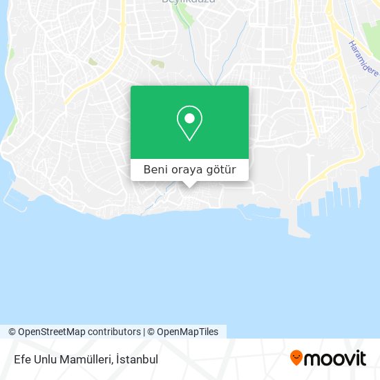 Efe Unlu Mamülleri harita