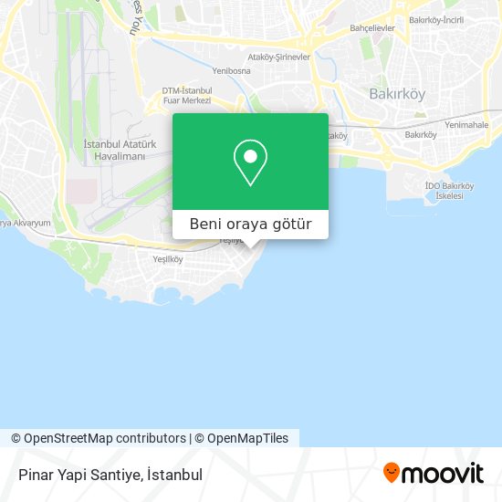 Pinar Yapi Santiye harita