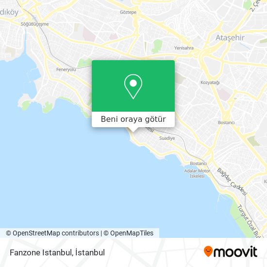 Fanzone Istanbul harita
