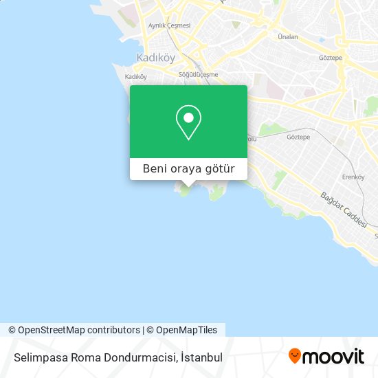 Selimpasa Roma Dondurmacisi harita