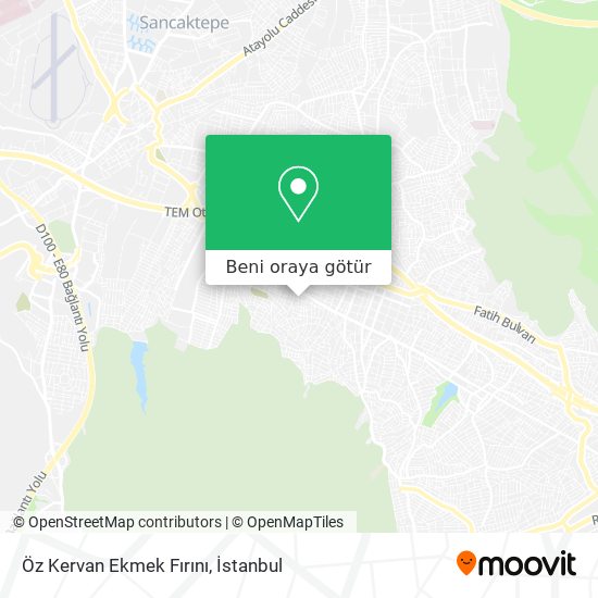 Öz Kervan Ekmek Fırını harita